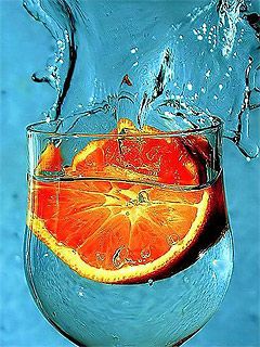 Orange in Water