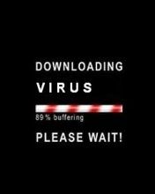 Downloading Virus - wallpaper preview