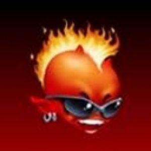 Cool Cartoon Teufel mit Sonnenbrille