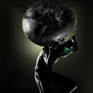 Atlas, der die Welt Hält