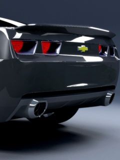 Heckansicht des Chevrolet Camaro