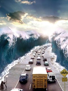 Epische Tsunami-Welle