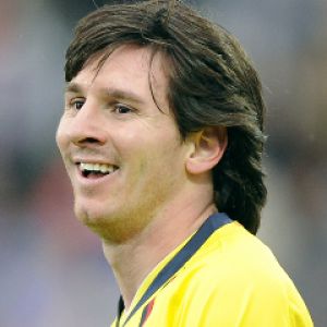 Lionel Messi Lächelnd