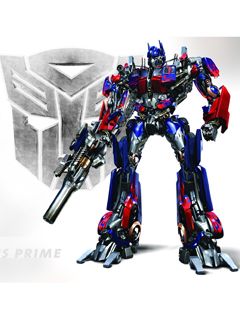 Optimus Prime Transformer Hintergrundbild