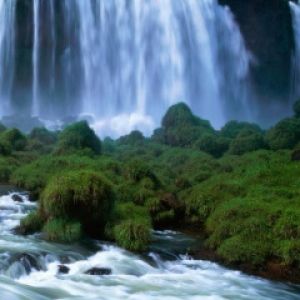 Majestätischer Wasserfall
