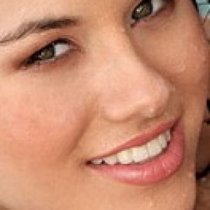 Lächelnde Frau Nahaufnahme