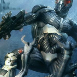 Futuristischer Krieger