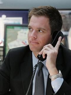 Geschäftsmann am Telefon