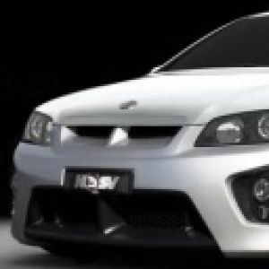 Elegantes Weißes Sportauto