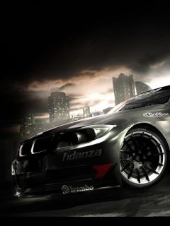 BMW Rennwagen Hintergrund