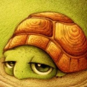 Niedliche Schildkrötenillustration