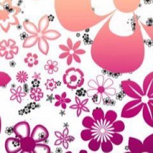 Bunte Blumenmuster