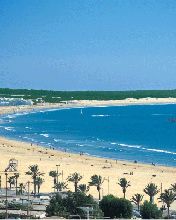 Schöne Strandlandschaft