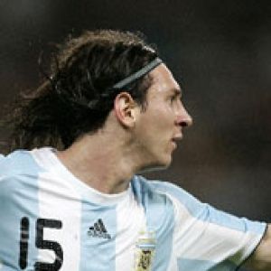 Feier eines Fußballstars