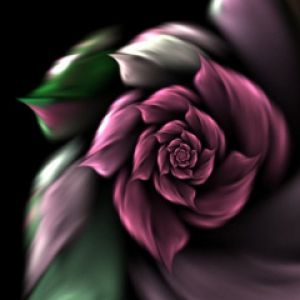 Abstraktes Rosendesign