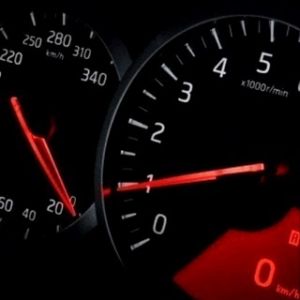 Auto Armaturenbrett Geschwindigkeitsmesser