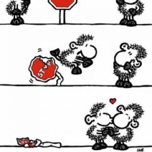 Ich kann nicht aufhören dich zu lieben - Süßer Comic