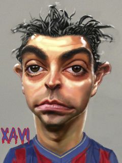 Xavi Karikatur