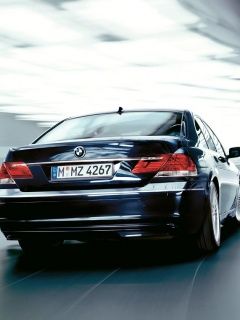 BMW Auto in Bewegung