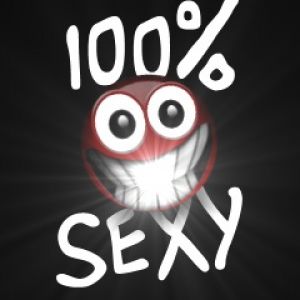 100% Sexy Lächelndes Emoji