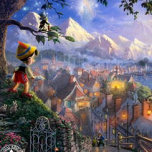 Pinocchio Fantasielandschaft