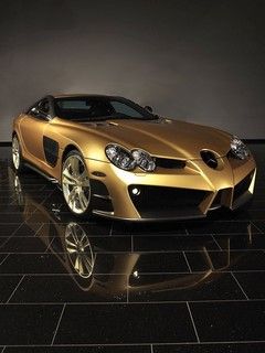 Luxus Gold Mercedes-Benz