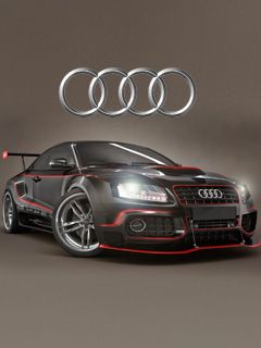 Audi Sportwagen Hintergrund