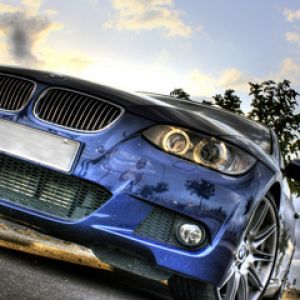 BMW Auto Nahaufnahme