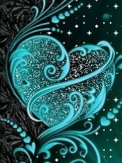 Elegantes Herzdesign