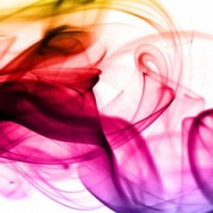 Bunte Rauchmuster