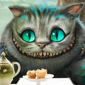 Katze aus dem Wunderland