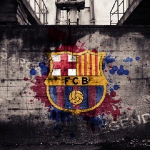 FC Barcelona Graffiti Kunst