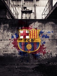 FC Barcelona Graffiti Kunst