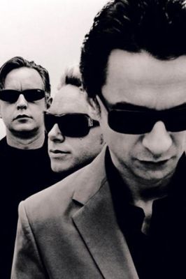 Ikonische Musikgruppe mit Sonnenbrillen
