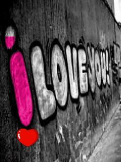 Graffiti Kunst Ich Liebe Dich