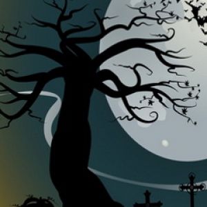 Gruselige Halloween-Nacht