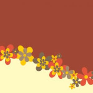 Buntes Blumenmuster