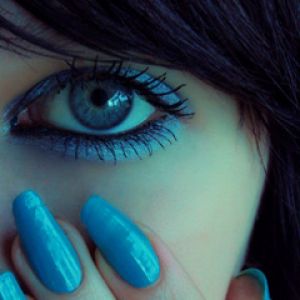 Blaue Augen Schönheit