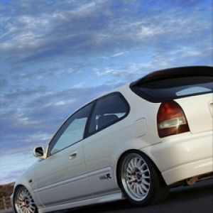 Sportliches Weißes Auto