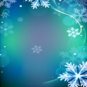 Winter Hintergrund mit Schneeflocken