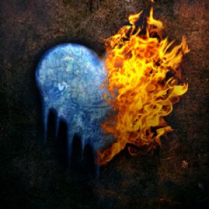 Herz aus Feuer und Eis