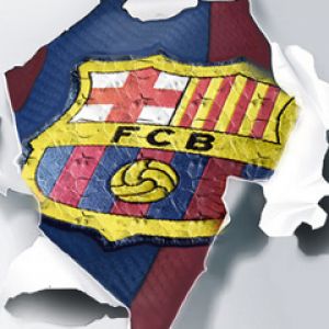Hintergrund Logo FC Barcelona