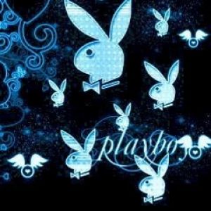 Abstraktes Design des Playboy-Logos