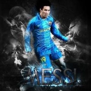 Messi in Aktion