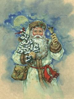 Vintage Santa Claus Illustration