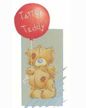 Tatty Teddy mit Ballon