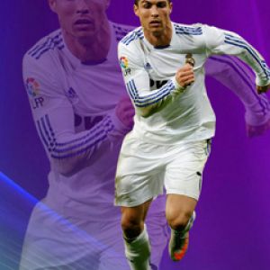 Cristiano Ronaldo Fußballaktion