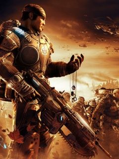 Charakterkunst von Gears of War