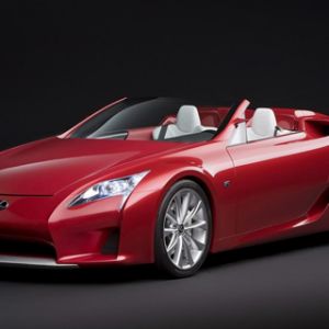 Rotes Luxus-Sportauto