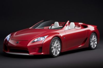 Rotes Luxus-Sportauto
